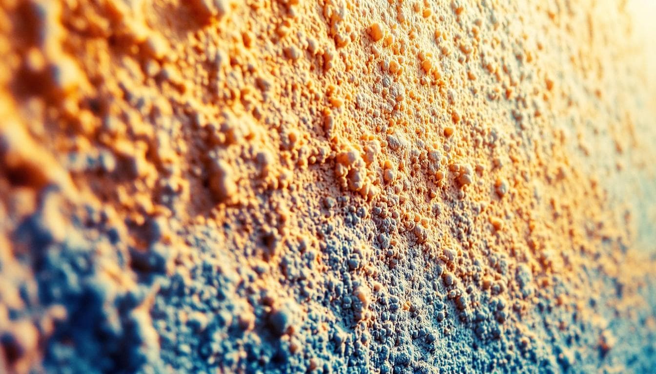 Hempcrete wall macro thermal performance aesthetic